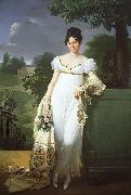 Joseph Blondel Portrait of Felicite France oil painting artist